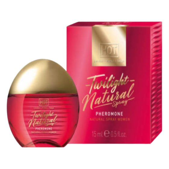 HOT Twilight Natural - Parfum de femei cu feromoni (15ml) - fără miros