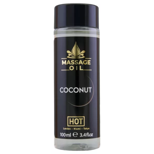 HOT - ulei de masaj hidratant - aromă de cocos - 100ml