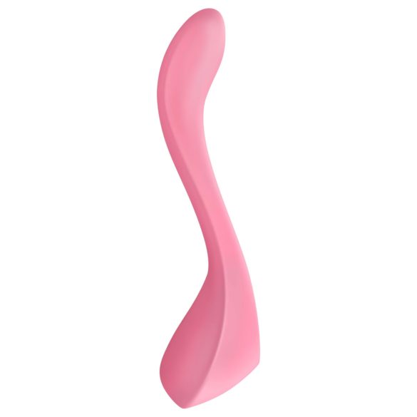 Satisfyer Endless Joy - vibrator cu acumulator pentru cupluri (roz)