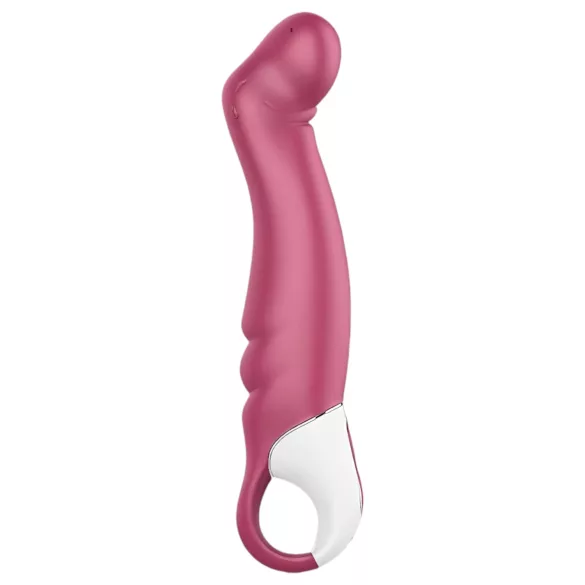 Satisfyer Petting Hippo - vibrator reîncărcabil impermeabil - roz