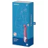 Satisfyer Petting Hippo - vibrator reîncărcabil, rezistent la apă (roz)