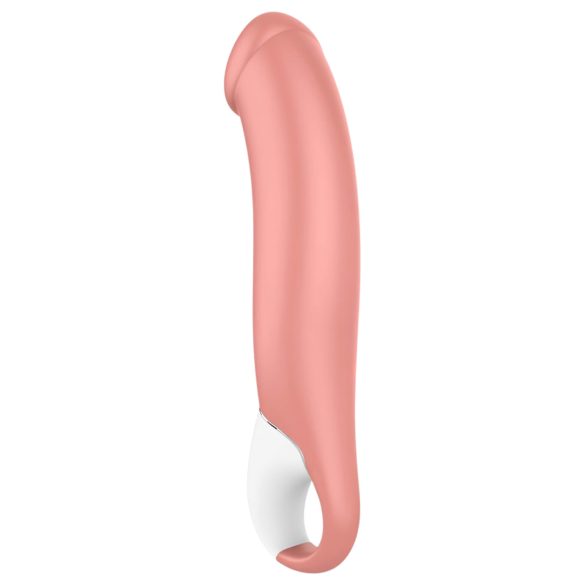 Satisfyer Master - vibrator rezistent la apă, reîncărcabil - culoare naturală