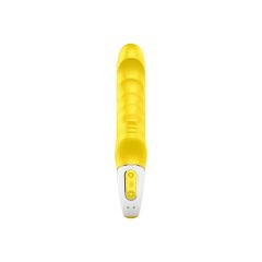   Satisfyer Yummy Sunshine - vibrator impermeabil pentru punctul G, cu baterie (galben)