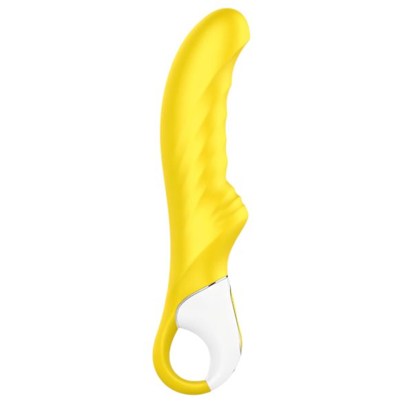 Satisfyer Yummy Sunshine - vibrator punctul G impermeabil - galben