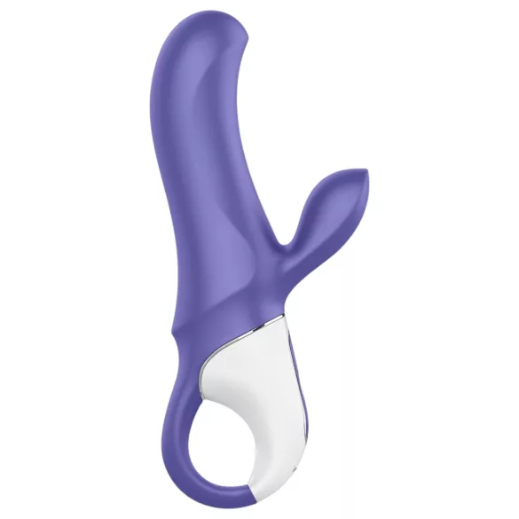 Satisfyer - vibrator cu braț pentru clitoris, rezistent la apă - albastru