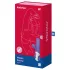 Satisfyer - vibrator cu braț pentru clitoris, rezistent la apă - albastru