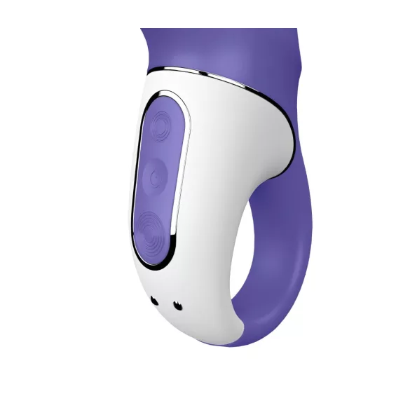 Satisfyer - vibrator cu braț pentru clitoris, rezistent la apă - albastru