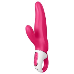   Satisfyer Mr. Rabbit - vibrator cu braț pentru clitoris, rezistent la apă - roz