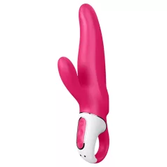   Satisfyer Mr. Rabbit - vibrator rezistent la apă cu braț pentru clitoris (roz)