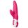 Satisfyer Mr. Rabbit - vibrator cu braț pentru clitoris, rezistent la apă - roz