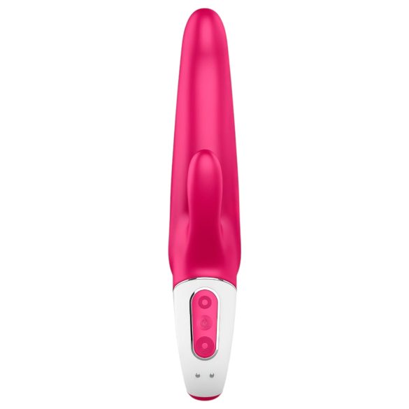 Satisfyer Mr. Rabbit - vibrator cu braț pentru clitoris, rezistent la apă - roz