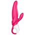 Satisfyer Mr. Rabbit - vibrator cu braț pentru clitoris, rezistent la apă - roz