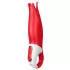 Satisfyer Power Flower - vibrator reîncărcabil impermeabil roșu