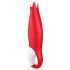 Satisfyer Power Flower - vibrator reincarcabil, rezistent la apă (roșu)