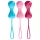 Satisfyer Power Balls - set bile vaginale cu bile mobile - 3 bucăți