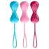 Satisfyer Power Balls - set bile vaginale cu bile mobile - 3 bucăți