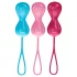 Satisfyer Power Balls - set bile vaginale cu bile mobile - 3 bucăți
