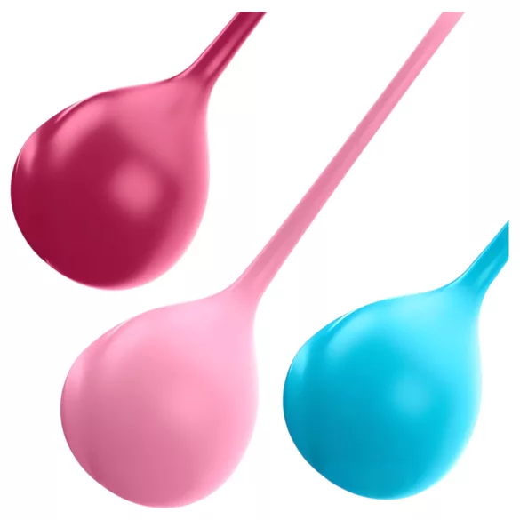Satisfyer - set bile vaginale tonifiere mușchi pelvieni - 3 piese