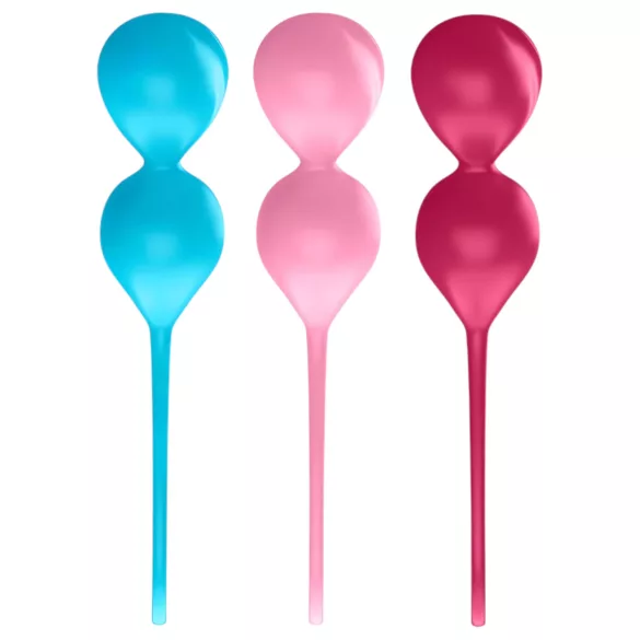 Satisfyer - set bile vaginale geisha duo - 3 piese