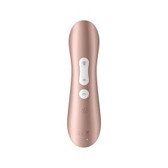  Satisfyer Pro 2+ - Vibrator stimulator de clitoris cu baterie (maro)