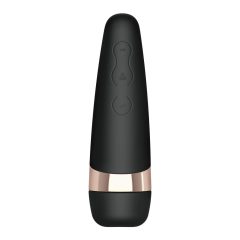   Satisfyer Pro 3+ - vibrator stimulator de clitoris rezistent la apă, cu baterie (negru)