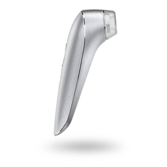 Satisfyer Luxury High Fashion - vibrator clitoral cu unde de aer (argintiu)