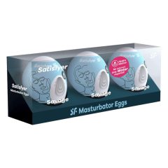   Set de masturbare Satisfyer Egg Savage - set de ouă pentru masturbare (3buc)