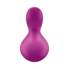   Satisfyer Viva la Vulva 3 - vibrator clitoridian cu acumulator, rezistent la apă (viola)