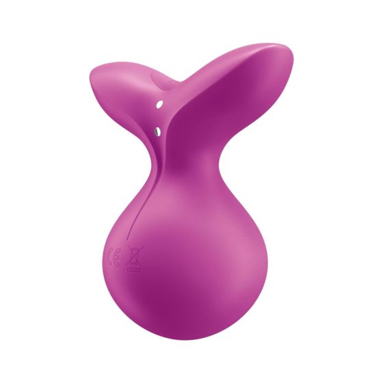 Satisfyer Viva la Vulva 3 - vibrator clitoridian cu acumulator, rezistent la apă (viola)
