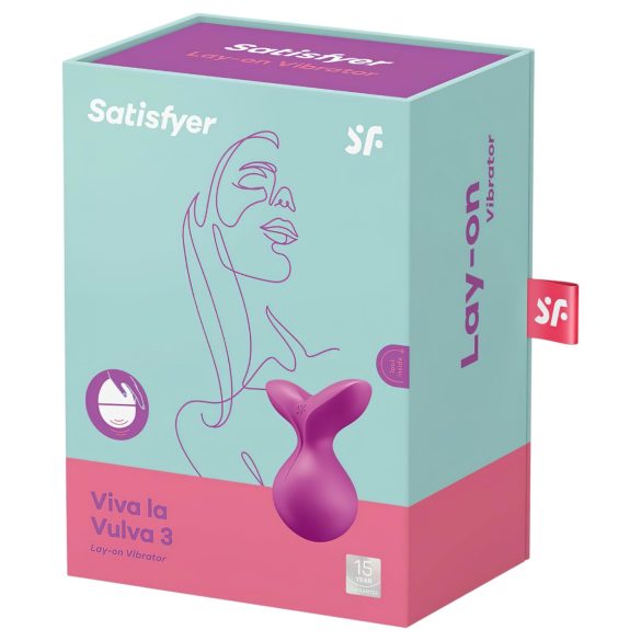Satisfyer Viva la Vulva 3 - vibrator pentru clitoris (violet)