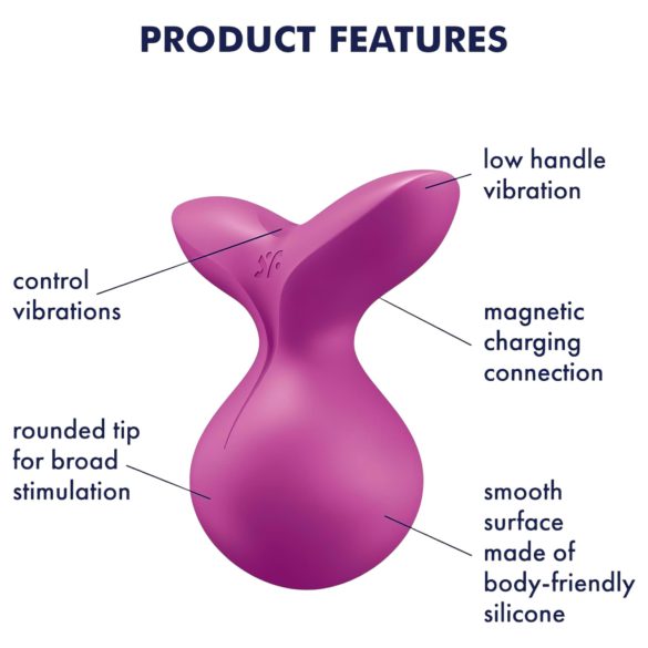 Satisfyer Viva la Vulva 3 - vibrator pentru clitoris (violet)
