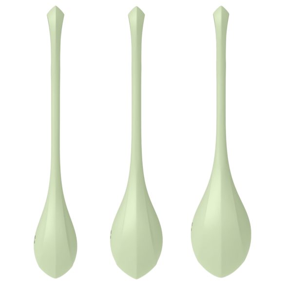 Satisfyer Yoni Power 2 - set bile geisha - verde (3 piese)