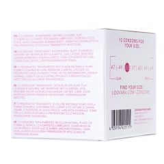 Prezervativ vegan Loovara Fox 53 - 53mm (12buc)
