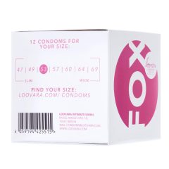 Prezervativ vegan Loovara Fox 53 - 53mm (12buc)