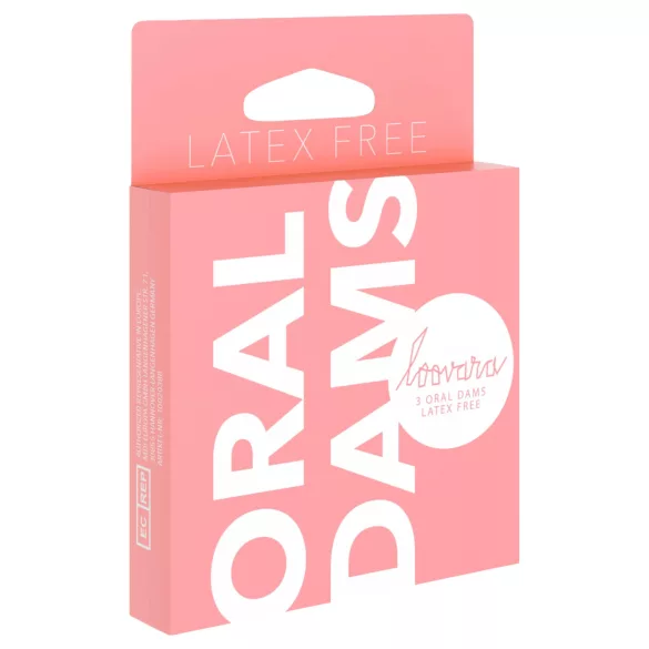 Loovara Oral Dams - șervețel oral fără latex (3 bucăți)