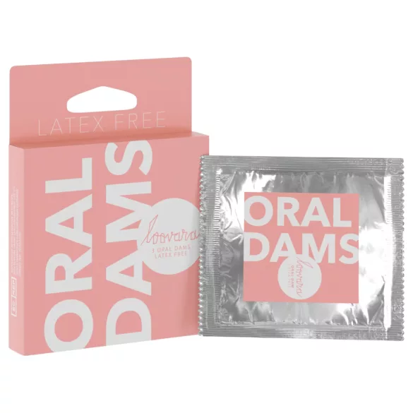 Loovara Oral Dams - șervețel oral fără latex (3 bucăți)