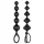 Satisfyer Love Beads - set dopuri anale cu bile - silicon negru