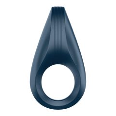   Satisfyer Rocket Ring - inel pentru penis rezistent la apă, cu vibrații (albastru)