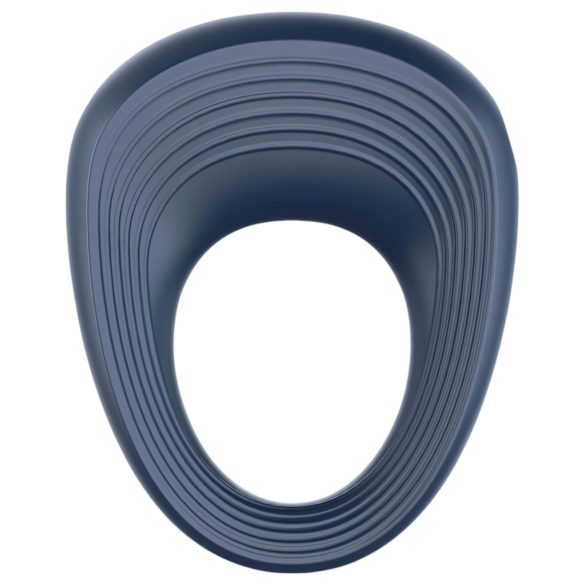 Satisfyer Power Ring - inel penian vibrator impermeabil - gri