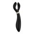 Satisfyer Endless Fun - vibrator de cuplu reîncărcabil și rezistent la apă (negru)