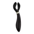 Satisfyer Endless Fun - vibrator pentru cupluri reîncărcabil, impermeabil, negru