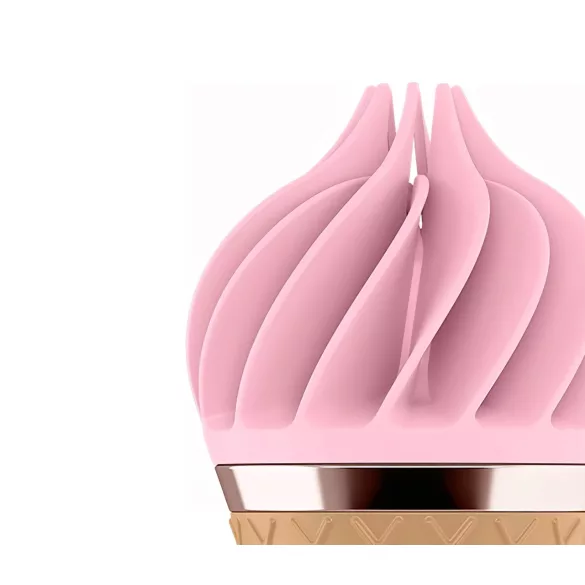 Satisfyer Sweet Treat - vibrator clitoridian rotativ reincarcabil - roz-maro