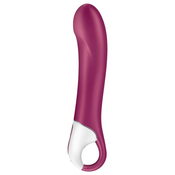 Satisfyer Big Heat - vibrator pentru punctul G, încălzire, reîncărcabil - roșu
