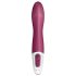Satisfyer Big Heat - vibrator pentru punctul G, încălzire, reîncărcabil - roșu