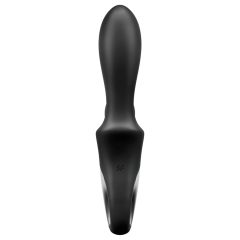   Satisfyer Heat Climax Plus - vibrator anal inteligent, încălzitor, cu pârghie (negru)