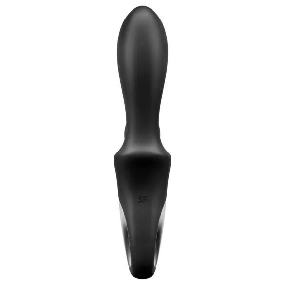 Satisfyer Heat Climax+ - vibrator anal încălzitor controlat prin aplicație (negru)