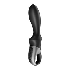   Satisfyer Heat Climax - vibrator anal inteligent, cu încălzire (negru)