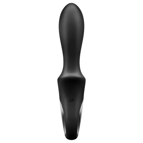 Satisfyer Heat Climax - Vibrator anal cu încălzire controlat prin aplicație (negru)