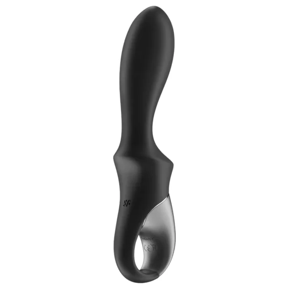 Satisfyer Heat Climax - Vibrator anal cu încălzire controlat prin aplicație (negru)