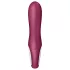 Satisfyer Hot Bunny - vibrator încălzitor cu braț pentru clitoris controlat prin aplicație (roșu)